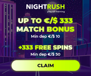 nightrush casino bonus